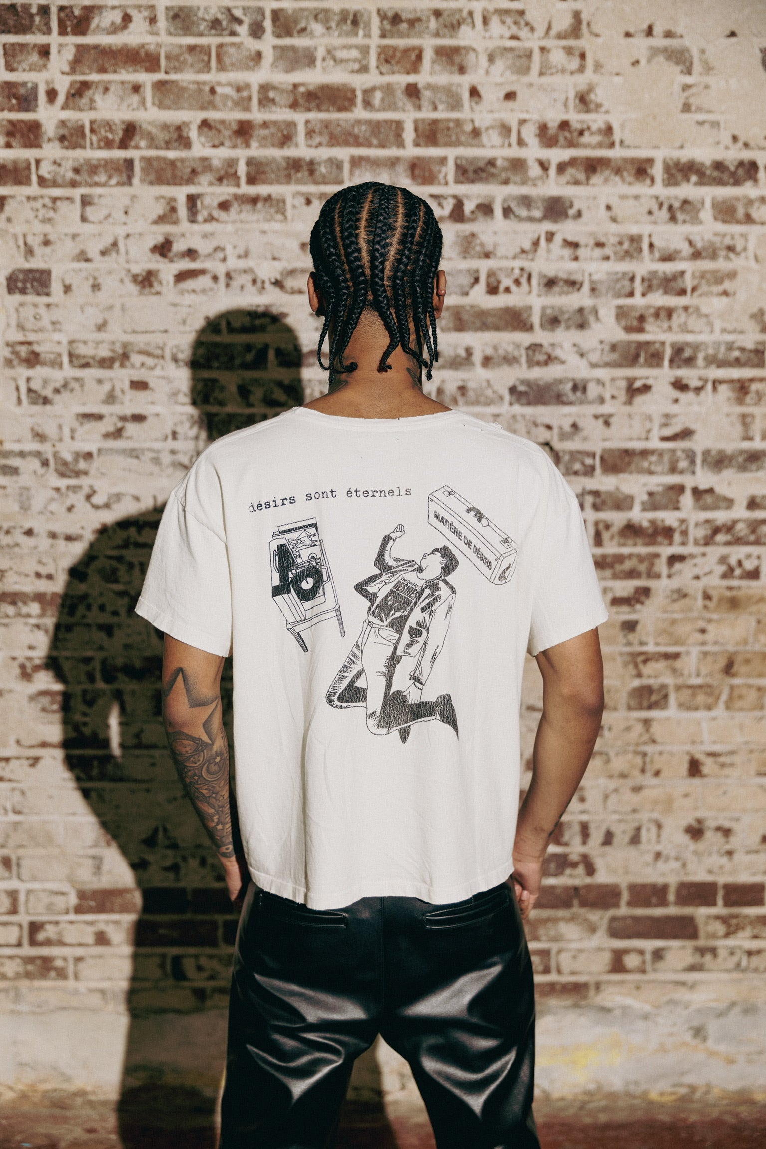 QUALITY OF DESIRES T-SHIRT ‘IVORY’